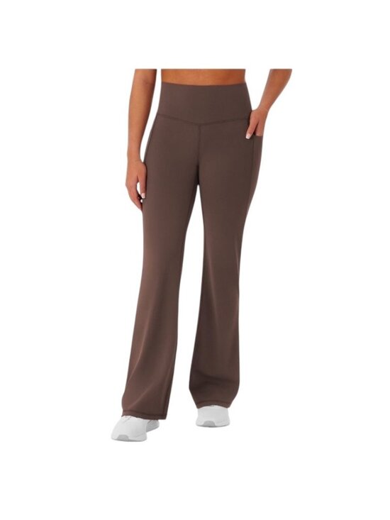 Member's Mark Pants - Makers Market Everyday Flare Yoga Pants Brown Size XL Athletic Gym Workout Cute